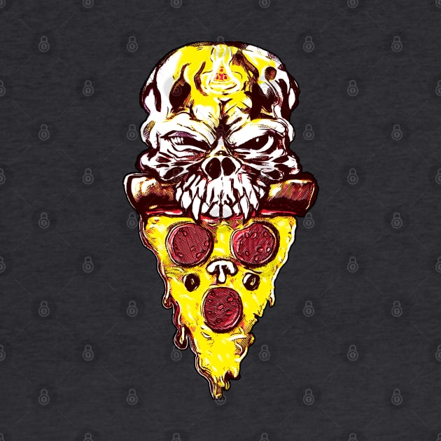 Evil Pizza by GodsBurden